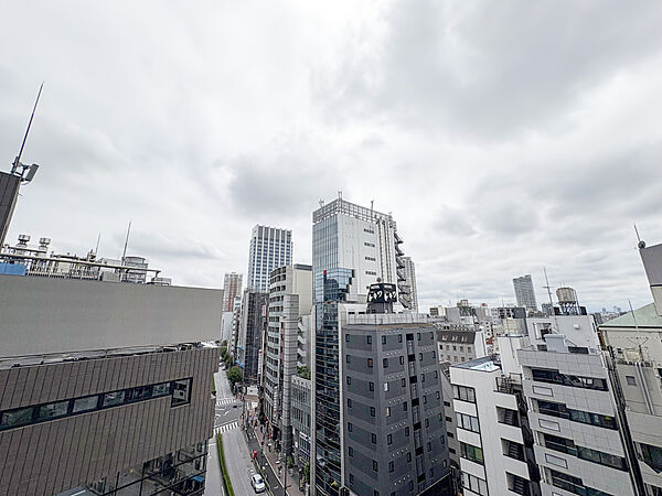 バルコニーからの眺め（南西方向）