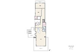 巣鴨第2SYマンション 2LDKの間取図画像