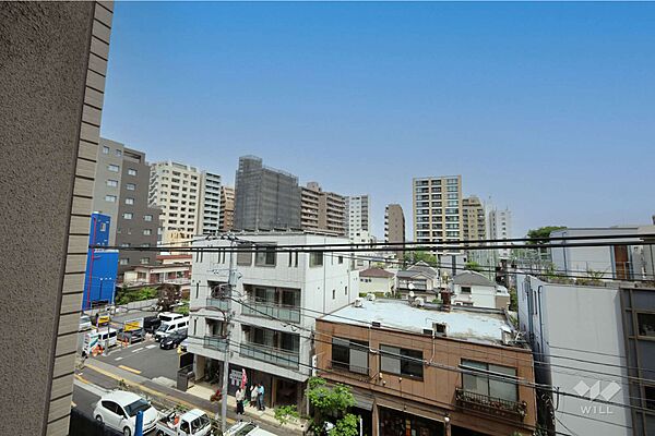 バルコニーからの眺め（北方向）