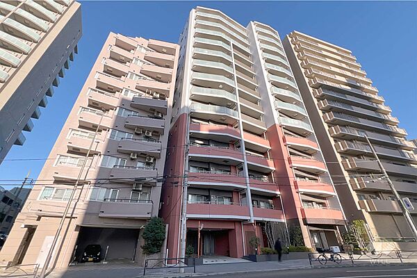 シェフルール文京茗荷谷の外観（西側から）