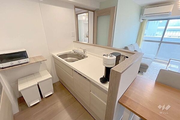 キッチン、入居後のイメージの参考にご覧下さい！