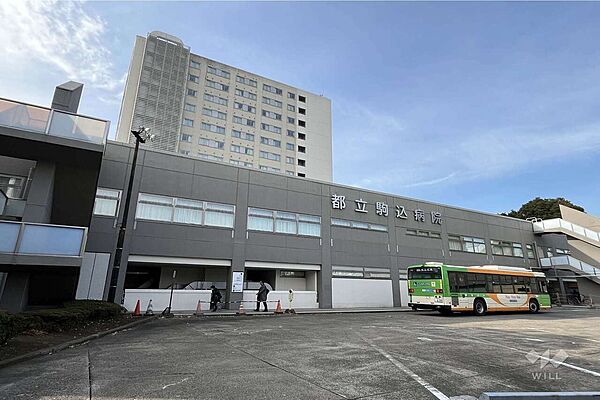 東京都立駒込病院の外観