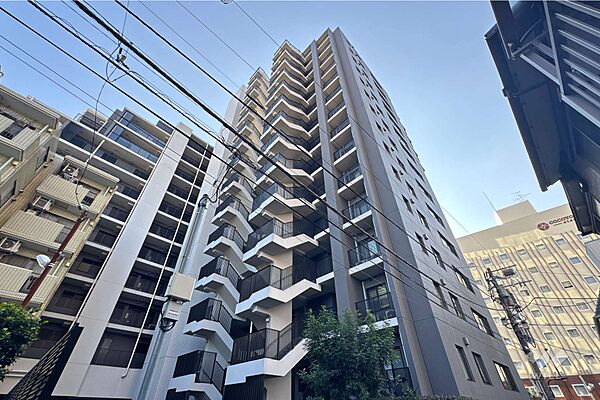 シティハウス大塚ステーションコートの外観（北側から）