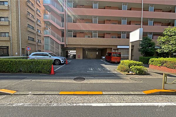 駐車場の出入口
