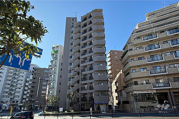 ビクトリアハイム市ヶ谷の外観（北西側から）