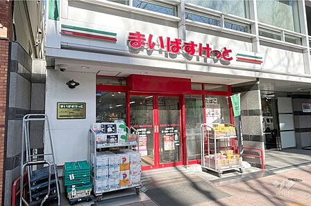 まいばすけっと(山吹町店)の外観