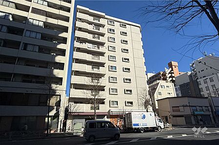 大塚台ハイツの外観(西側から)