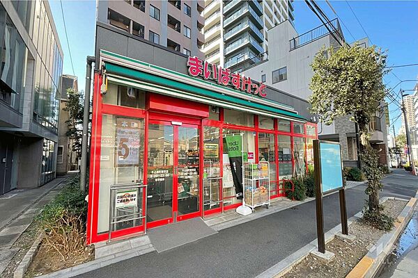 まいばすけっと(牛込柳町駅東店)の外観