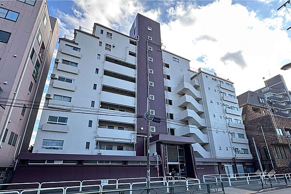 旭ヶ丘マンション（豊島区）の外観（北側から）
