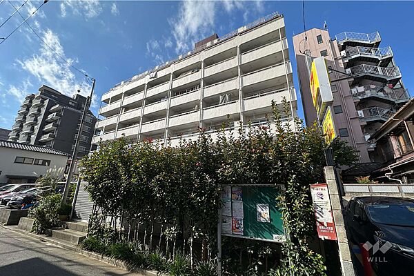 旭ヶ丘マンション（豊島区）の外観（東側から）