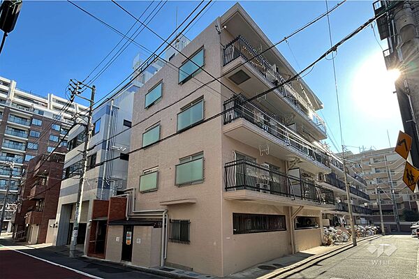 小石川コーポビアネーズの外観（北西側から）