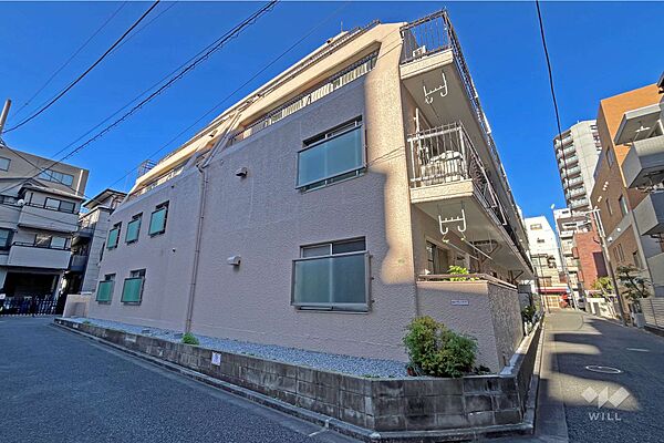 小石川コーポビアネーズの外観（南東側から）