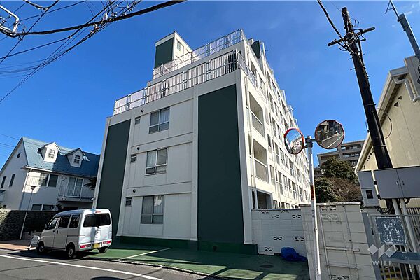 染井コーポラスの外観（西側から）