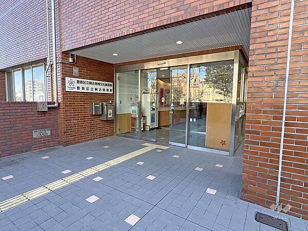 駒込図書館の外観