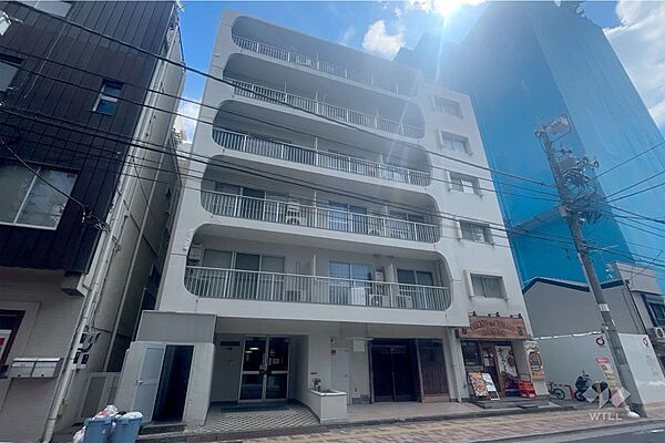 上野スカイハイツの外観（北西側から）