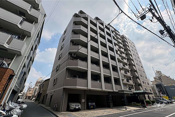 日神デュオステージ三ノ輪の外観（西側から）