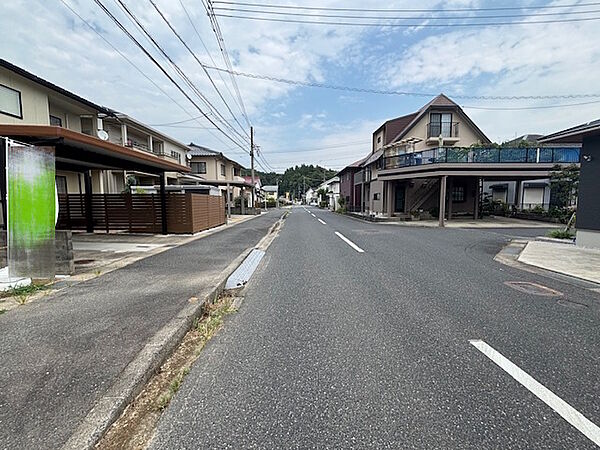 東向き・前面道路