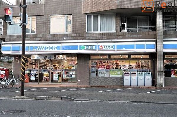 ローソン都筑南山田二丁目店 徒歩6分。 410m