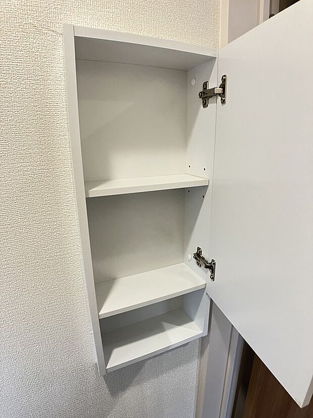トイレ内にある収納です(^^)/