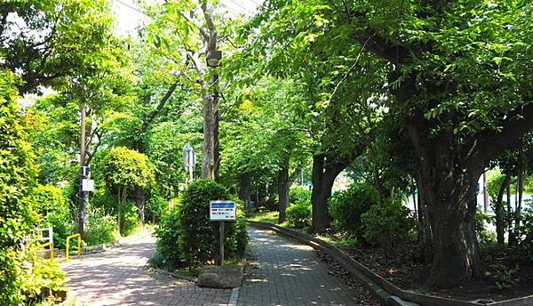 南砂緑道公園（429m）