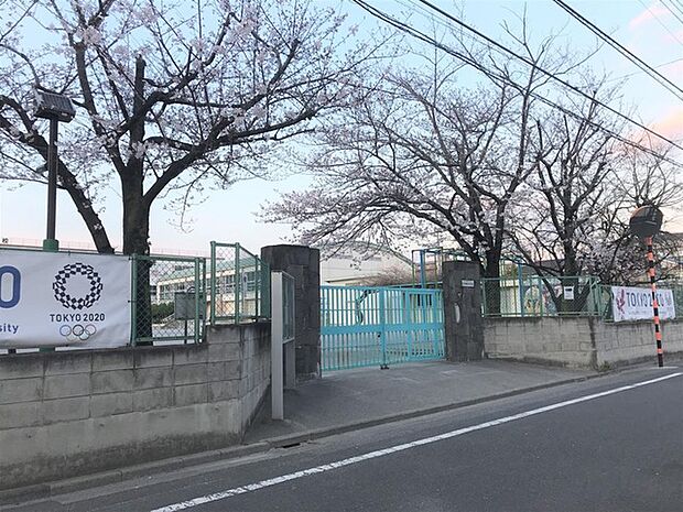 足立区立花畑西小学校(348m)