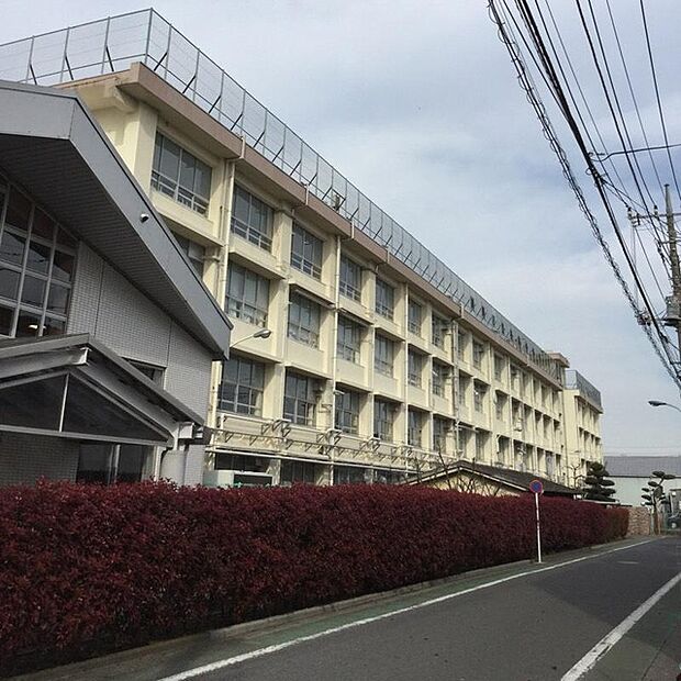 練馬区立谷原中学校.(300m)
