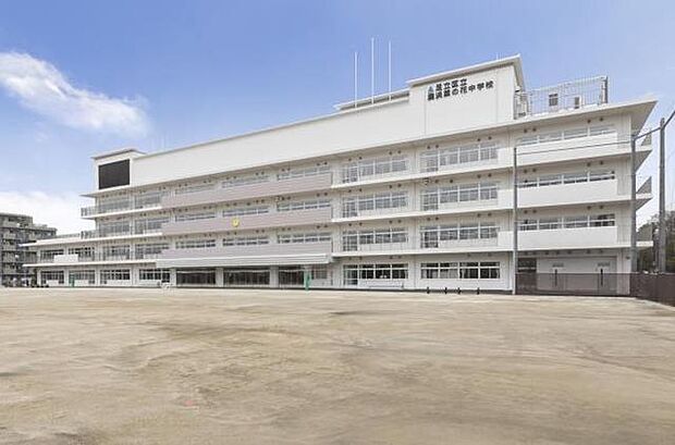 足立区立鹿浜菜の花中学校（1000m）