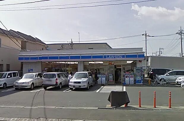 ローソン草加松江六丁目店(400m)