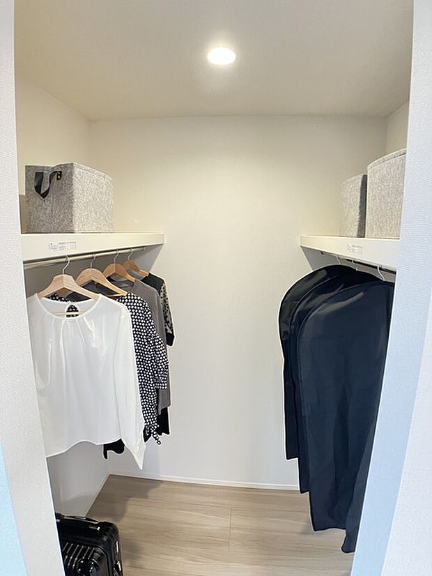 ウォークインクローゼット付き(^^