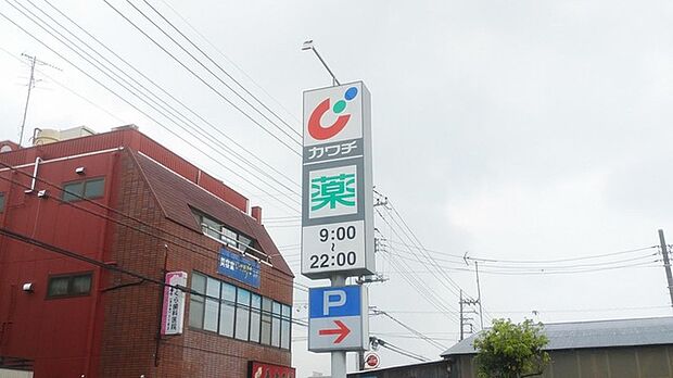 カワチ薬品新田駅前店（385m）