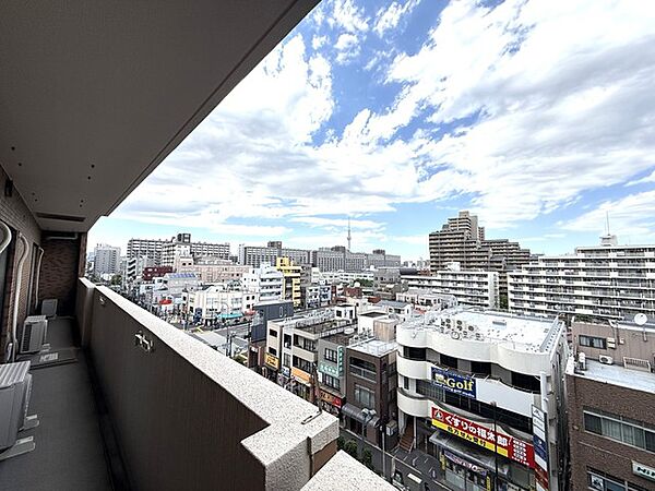 バルコニーからの眺望