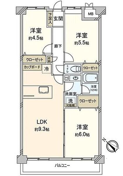 間取り：334000263732