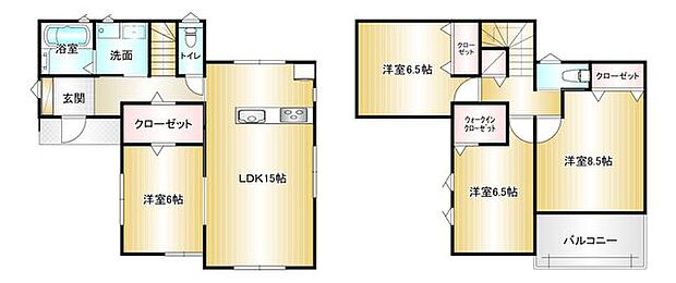 3080万円、4LDK、土地116.76m2　建物101.65m2