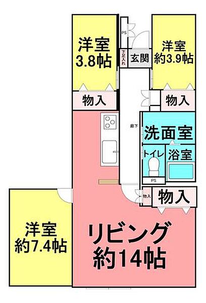 間取り：334000254231