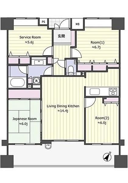 間取り：334000261116