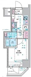 GENOVIA西千葉 1Kの間取図画像