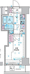 GENOVIA西千葉 1Kの間取図画像