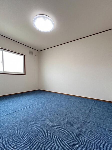 ２F洋室6帖 ※お部屋をイメージしやすくするため一部画像加工を施しています。(現況優先)