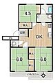 給田西住宅3号棟1階2,180万円