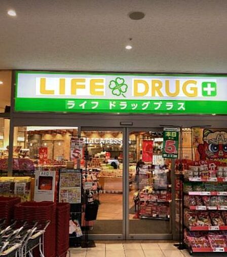 ライフドラッグプラス品川御殿山店 徒歩10分。 750m