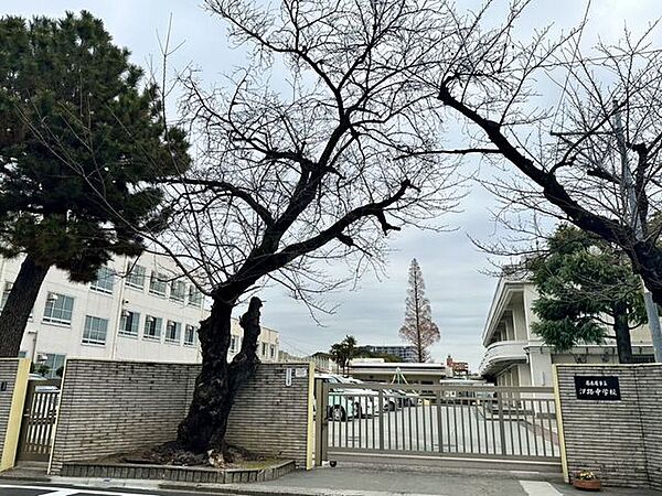 汐路中学校 1370m