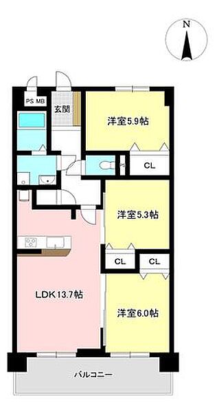 間取り：323000584594