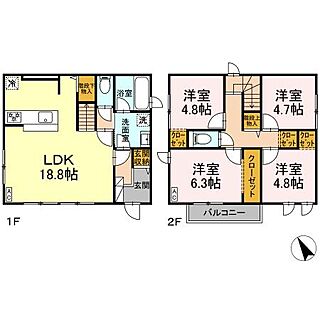 間取り：214079293461