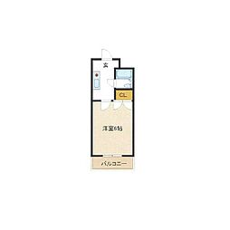 メゾン相模野 1Kの間取図画像