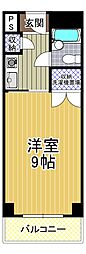 ストークマンション西中島 1Kの間取図画像