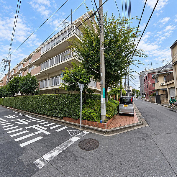 少し引いて見るとこんな感じ。街にちゃんと馴染んでます。