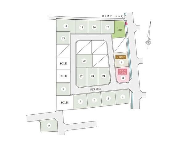 全体区画図