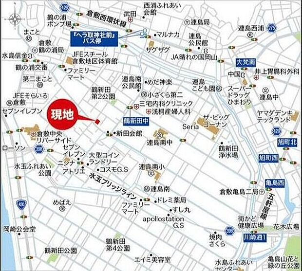 現地案内図
