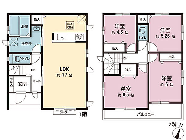 間取図です。図面と異なる場合は現況を優先させていただきます。