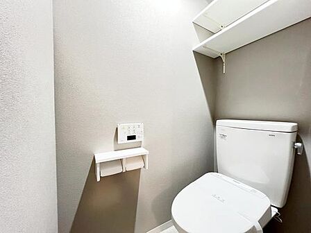 ほっと安らげるトイレ空間です。
